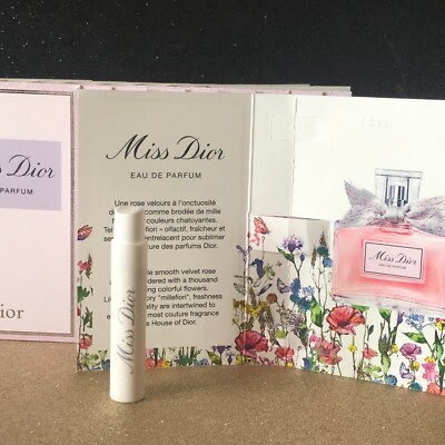 10回使用　Miss Dior Eau de Parfum サンプル10個付き DIOR MISS DIOR EAU DE PARFUM SPRAY SAMPLES PACK OF 10 | eBay