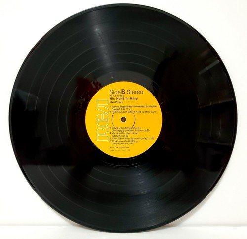 Elvis Presley with The Jordanairs - His Hand In Mine Original 1976 Vinyl LP RCA - Picture 6 of 8