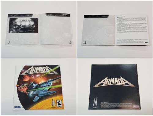 Armada CIB Complete Game Sega Dreamcast Tested * - Picture 10 of 23