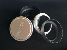 Metal Hood Cap set for Contax replace GG1 GG-2 GG-3 with GK-54 Cap Silver New