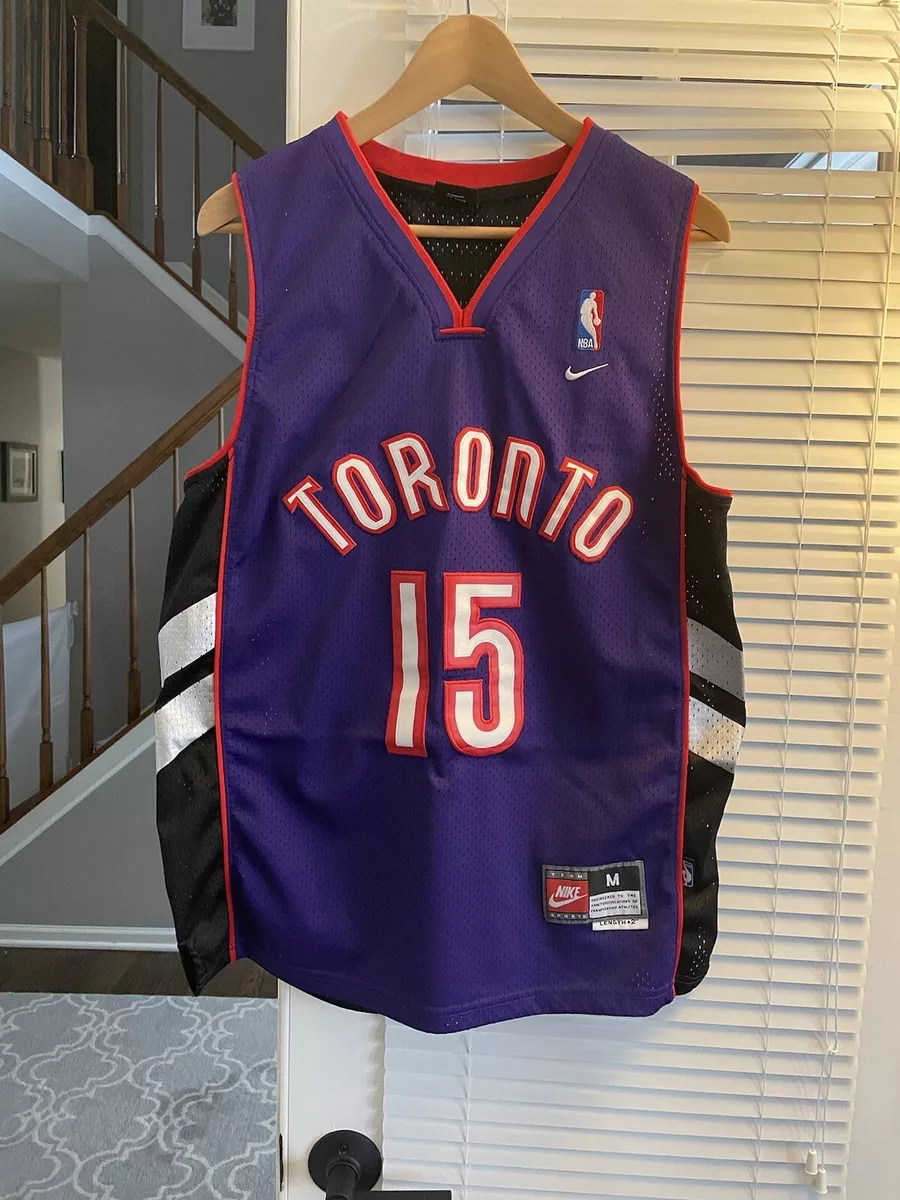 Vince Carter Nike Purple #15 Toronto Raptors Vintage Basketball