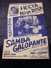 Partition Fiesta Della Rosa L. Alemeira Samba Galopante Jean Ned