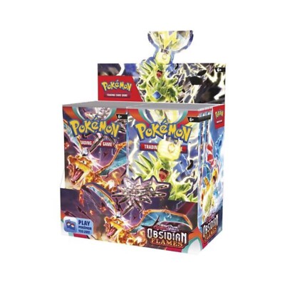 Pokemon Scarlet&Violet Obsidian Flames Display 36 Booster Englisch