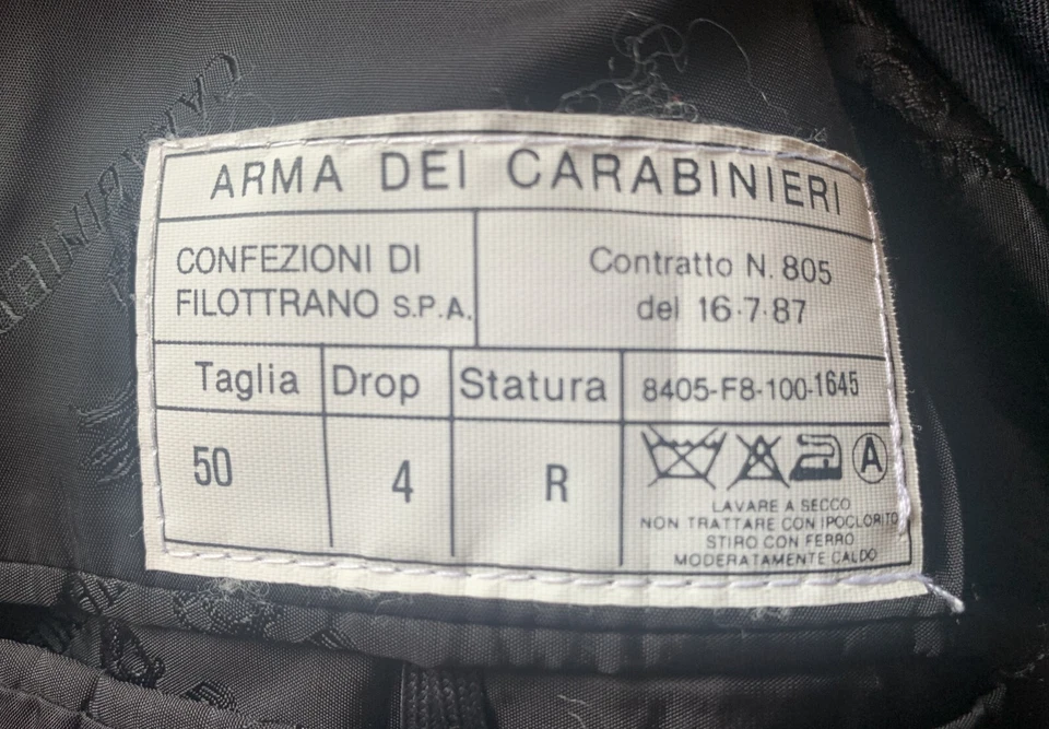 Uniform Carabinieri - Bild 4 von 4