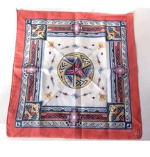 Vintage Bandana.WAMCRAFT.Native American / Western Tribal. New. Made In USA