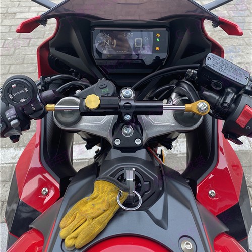 Kit de soporte de montaje estabilizador amortiguador de dirección lineal para Honda CBR650R 2019-24 - Imagen 2 de 22