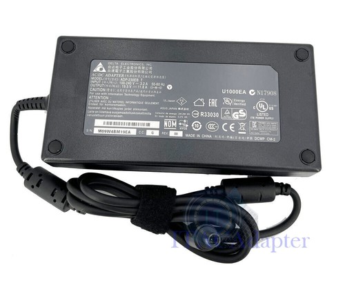 DELTA 19.5V 11.8A 230W AC Adapter Charger For Msi 2QE-495AU NOTEBOOK - 第 1/6 張圖片