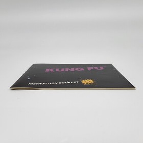 Kung Fu Nintendo NES Black Box 5 Schrauben Hangtab Early Print - Near Mint - USA