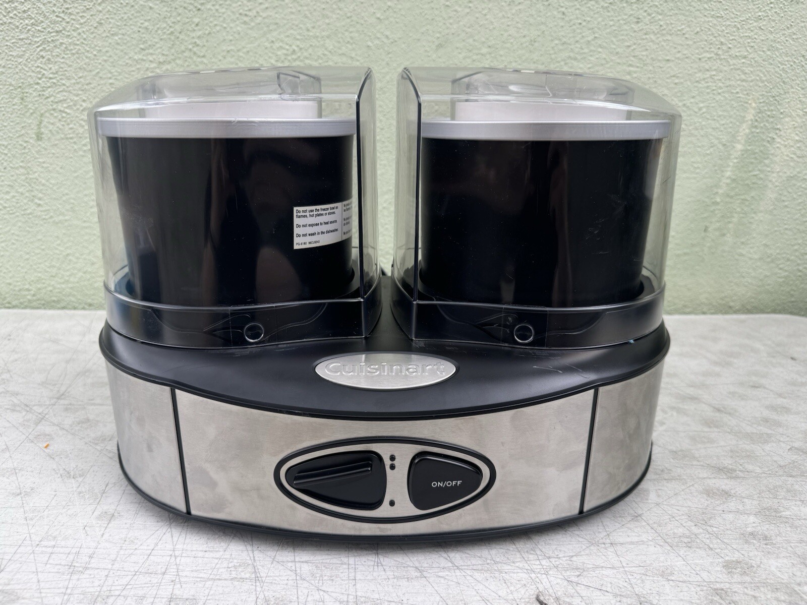 cuisinart duo ice cream maker