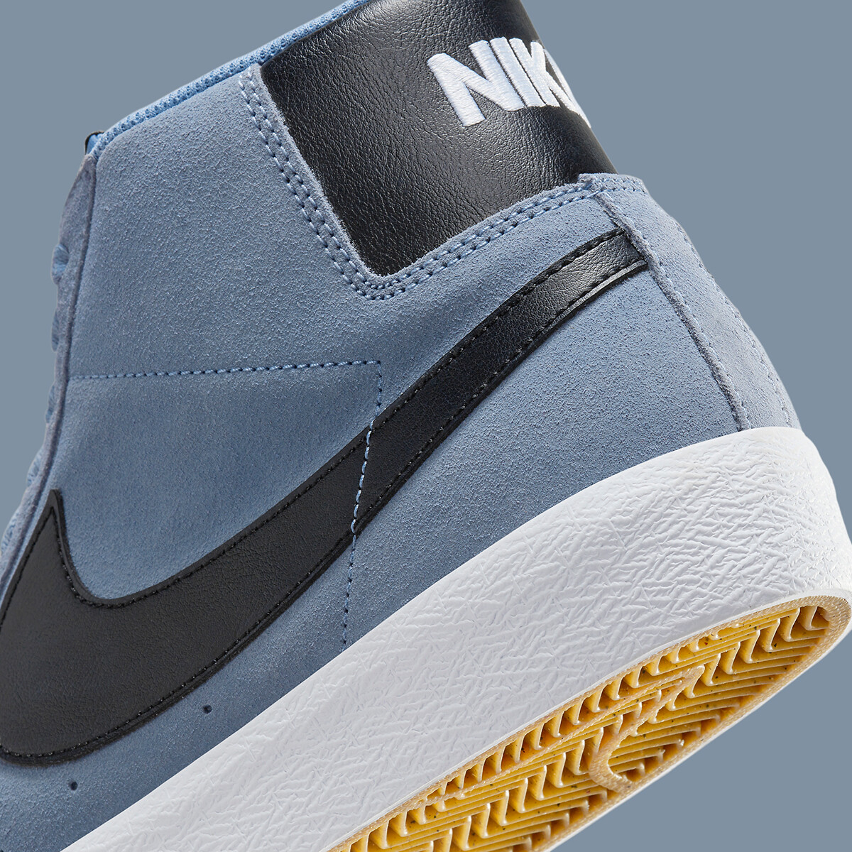 Nike SB Zoom Blazer Mid Ashen Slate Blue Obsidian Black FD0731-401