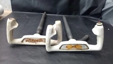 PAIR. BEECH 19/23 SPORT SUNDOWNER AIRCRAFT RAMS HORN CONTROL WHEEL/YOKE/HANDLE