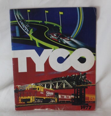 TYCO 1977 Toy Dealer Catalog Nite Glo Curve Huggers Slot Cars Pro Racing Systems