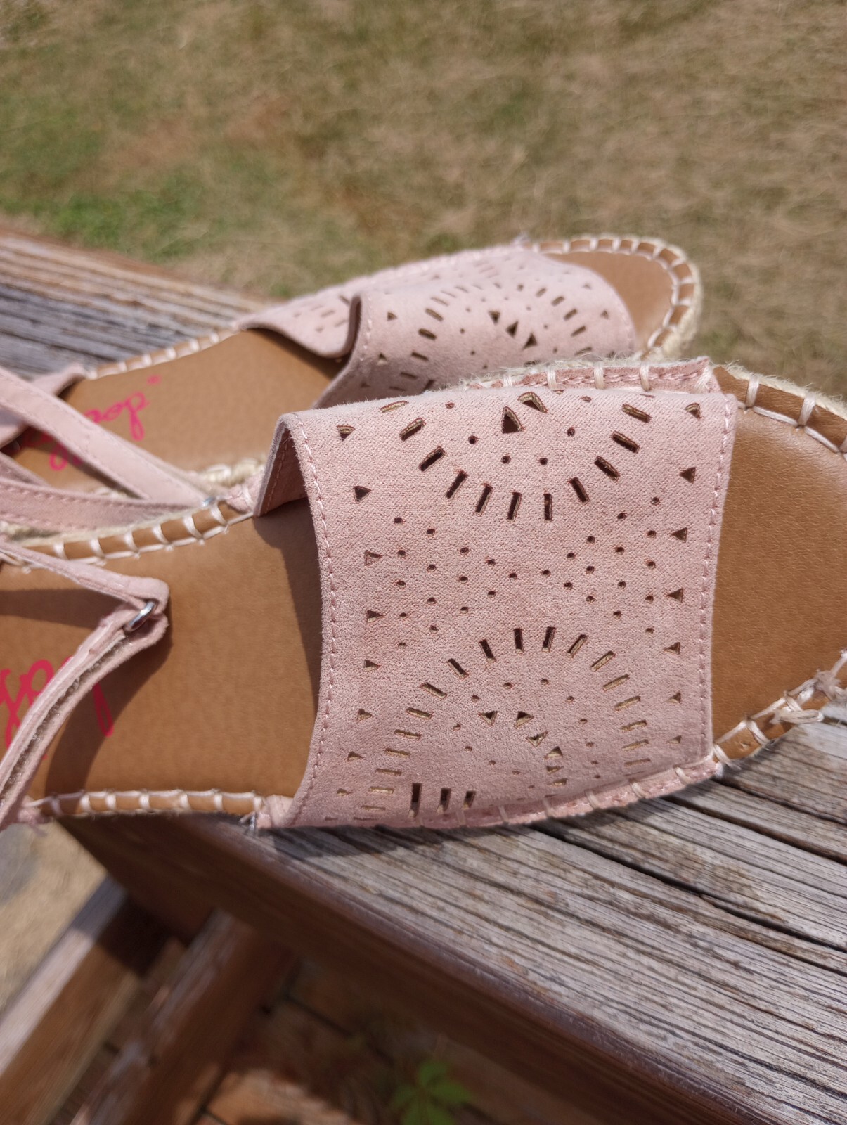 Jellypop Erica Flat Sandals Flip Flop With Ankle Str… Gem