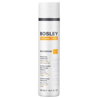 Bosley Bos Defense Volumizing Conditioner Color-treated 10.1oz w/Free Nail File
