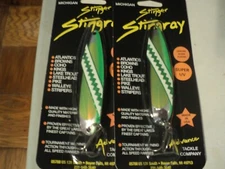 2 - MICHIGAN STINGER STINGRAY SPOONS (KILLER T DUB) NIP