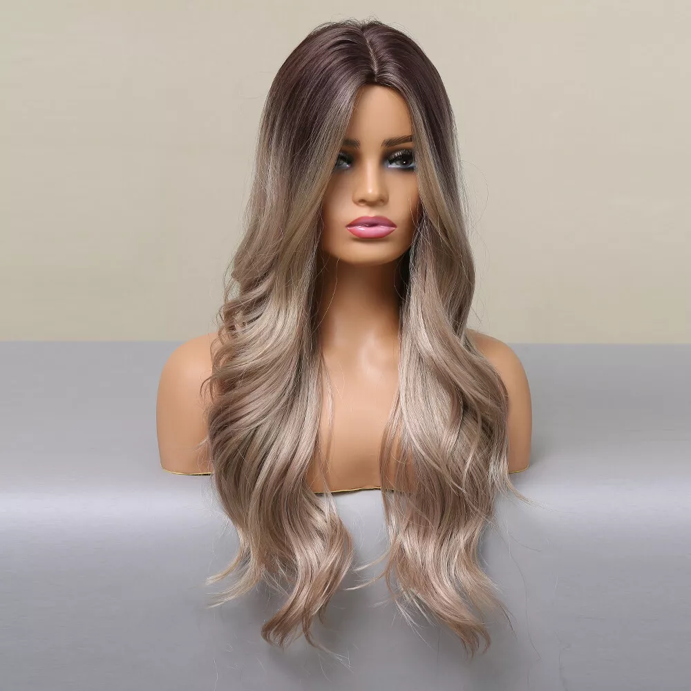 Brown blonde 2025 ombre wig