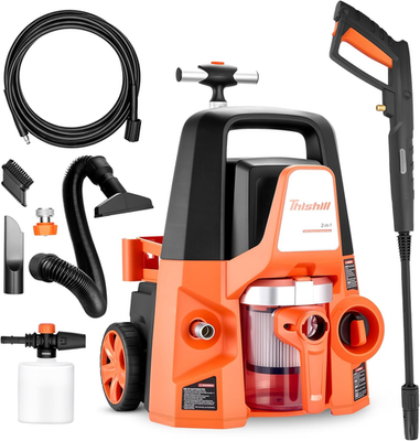 #ad #ad 4 in 1 Pressure Washer amp; Vacuum Cleaner 1.7GPM 2800PSI with High Pressure Clean $313.84