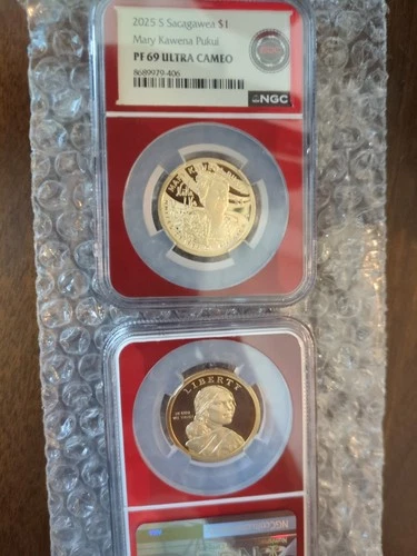 2025-S Native American Dollar Proof — photo from another recent sale