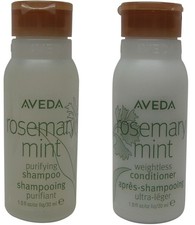 Aveda Rosemary Mint Shampoo Conditioner lot of 8 bottles. 4 of each