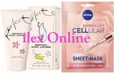 MARC JACOBS PERFECT Luxuriöse Bodylotion 150ml *GRATIS NIVEA Gesichtsmaske im Wert von 5£!*