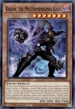 Radian, the Multidimensional Kaiju Common Structure Deck: Albaz Strike SDAZ-EN01