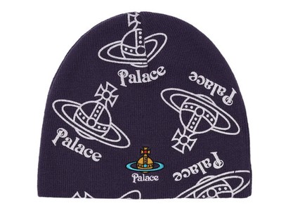 Palace x Vivienne Westwood Jersey Beanie Purple | eBay
