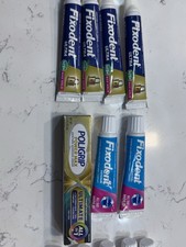 New No Box Denture adhesive cream 17 Tubes