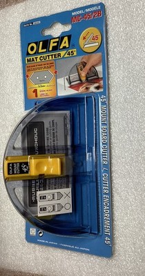 OLFA MC-45/2B Degree Cutter Leather Paper Craft Cutter NIP