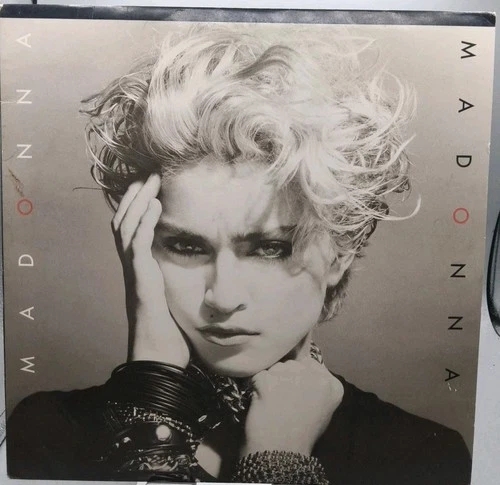 Madonna   Vintage Debut Vinyl LP Record VG+    W/ Insert  Lucky Star  Holiday