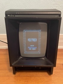 Vintage GCE Vectrex Console 1982 Tested Working RARE Vector Graphics