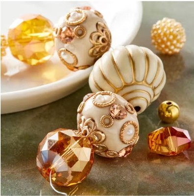 Mixed Material Bead Strand By Bead Landing