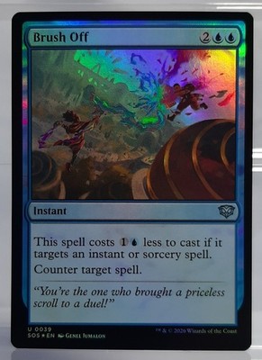 Magic - Brush Off - Uncommon/Foil/Spontanzauber - Secrets of Strixhaven - EN/NM