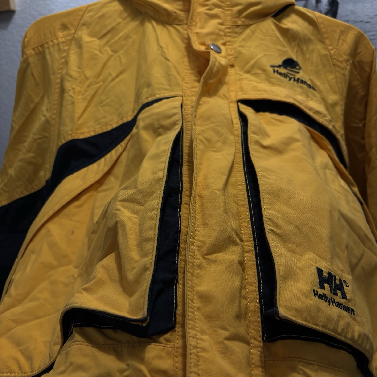 Helly Hansen HellyTech Colorblock Yellow Black Ho… - image 6