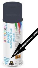 Aerosol Spray Paint Ford 2825 Match Dark Warm Blue Basecoat High Gloss Lacquer