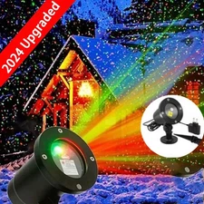 Christmas LED Laser Projector Star Moving Light In/Outdoor Landscape Stage Lamp