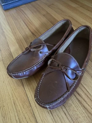 Vintage Cole Haan Driving‎ Loafers Moccasins Men\'s 8.5 M Brown Leather Cole Haan Moccasin Brown Casual Shoes for Men for sale | eBay main image 4