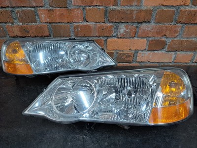 Honda Saber Inspire UA4 UA5 Acura TL 2002-2003 Front HID Head Lights Lamps Pairs