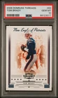 2006 Donruss Threads Tom Brady #63 PSA 10 CD5