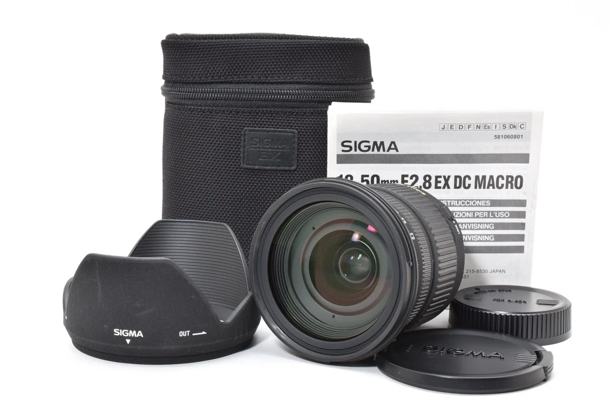 Sigma Camera Lenses for Nikon 18-50mm Focal for sale | eBay