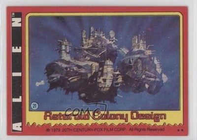 1979 Topps Alien Asteroid Colony Design #21 1md