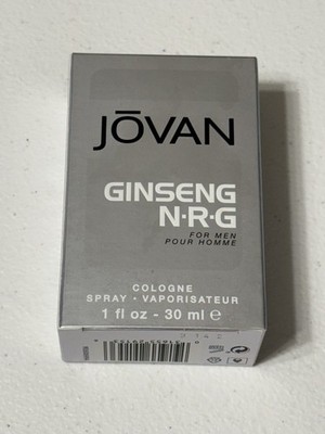 Jovan Ginseng NRG by Coty for Men 1.0 oz Cologne Spray..