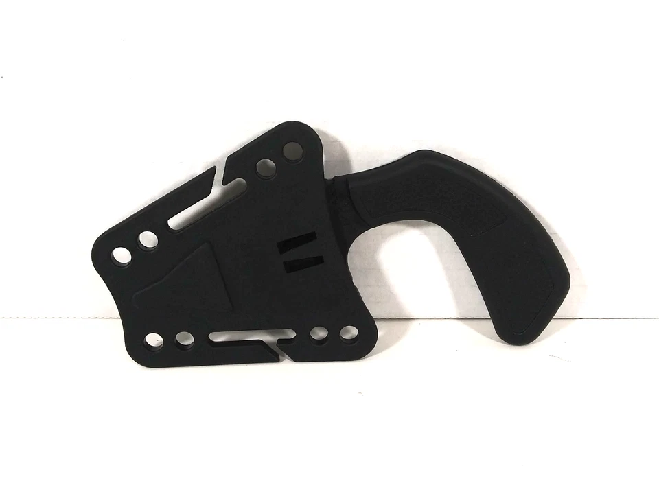 Cuchillo de polímero con mango de pistola Ka-Bar USA 9908 Sharkbite con estuche leer descripción Foto 2 de 4