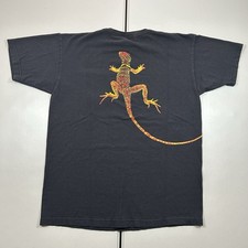 Vintage 90s Marlboro Unlimited Gecko Lizard Graphic Pocket T Shirt Men's Size XL