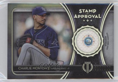 #ad 2020 Topps Tribute Stamp of Approval Relics 150 Charlie Morton #SOA CM 0jd0 $3.70