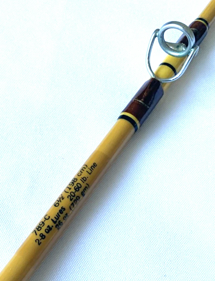 Fenwick 789-C PACIFICSTIK FENGLASS 6.6Ft 20-60Lb Fishing Rod Made In USA - Image 3 of 4