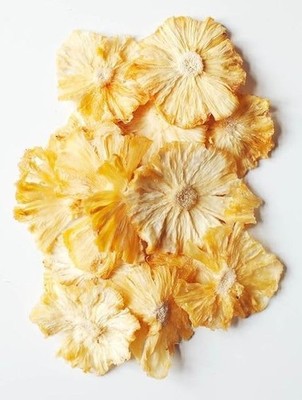 Slice Craft Dried Pineapple Slices   No Sugar Added   Natural Snack   4 oz /8 oz