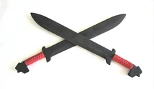 Practice Sword Training Pair Filipino Polypropylene Moro Bolo Bowie Kali Set