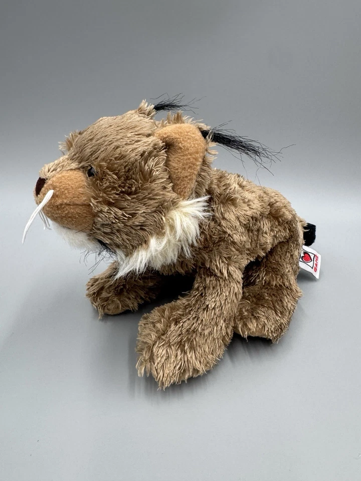 Ganz Webkinz Lynx Plush Stuffed Animal HM610 Cat No Code 8” Rare - Image 4 of 4