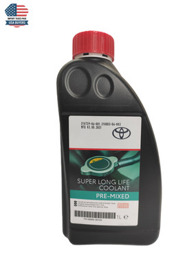 Toyota Long Life Antifreeze 1L  37°C Pink Ready Mix 0888980150