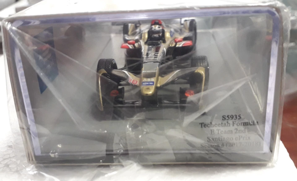 Spark 1/43 Techeetah Formula-E #18 Team 2Nd Santiago 2017-2018 S5935 nuovo - Immagine 3 di 4
